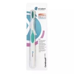 MIRADENT Carebrush orto diş fırçası beyaz/yeşil, 1 adet