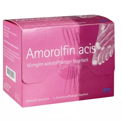 AMOROLFIN acis 50 mg/ml etken madde içeren oje, 3 ml