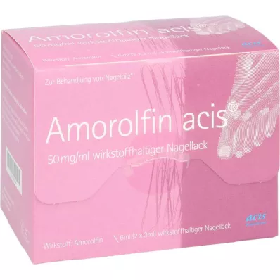 AMOROLFIN acis 50 mg/ml etken madde içeren oje, 6 ml