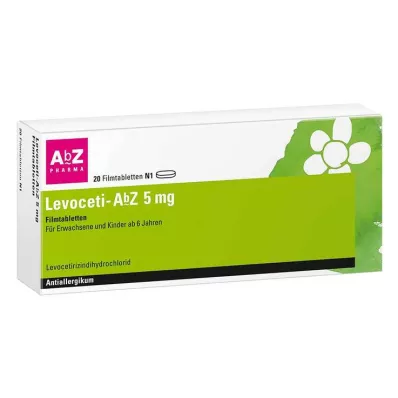 Levoceti-AbZ 5 mg film kaplı tablet, 20 adet Levoceti-AbZ 5 mg film kaplı tablet, 20 adet
