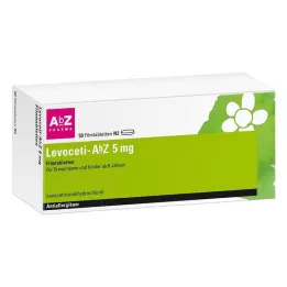LEVOCETI-AbZ 5 mg film kaplı tablet, 50 adet
