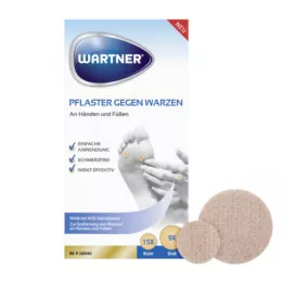 WARTNER Siğillere karşı plasterler, 24 adet