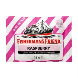 FISHERMANS FRIEND Şekersiz ahududu pastilleri, 25 g