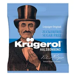 KRÜGEROL Şekersiz boğaz pastilleri, 50 g