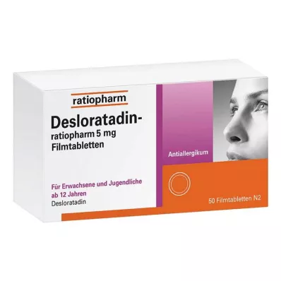 Desloratadin oranı eczane 5 mg film kaplı tablet, 50 adet