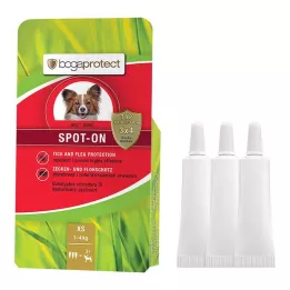 BOGAPROTECT SPOT-ON Köpek XS, 3X0,7 ml