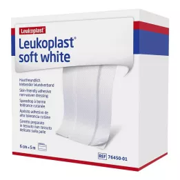 LEUKOPLAST yumuşak beyaz alçı 6 cm x5 m rulo, 1 adet