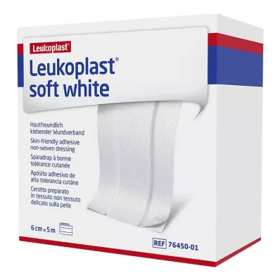 LEUKOPLAST yumuşak beyaz alçı 6 cm x5 m rulo, 1 adet