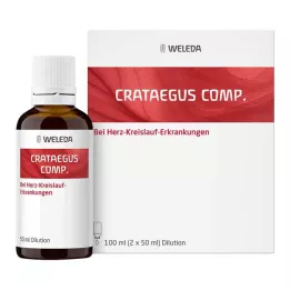 CRATAEGUS COMP.Seyreltme, 2X50 ml