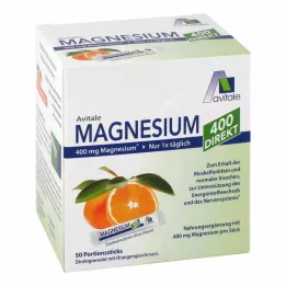MAGNESIUM 400 direkt portakal porsiyon çubuk, 50X2,1 g