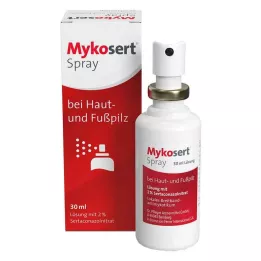 MYKOSERT Cilt ve ayak mantarı için sprey, 30 ml