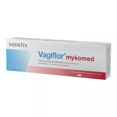 Vagiflor® mykomed 200 mg vajinal tablet, 3 adet Vagiflor® mykomed 200 mg vajinal tablet, 3 adet