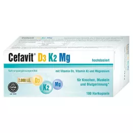 CEFAVIT D3 K2 Mg 7.000 I.U. sert kapsül, 100 adet