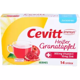 CEVITT immune hot pomegranate şekersiz granül, 14 adet