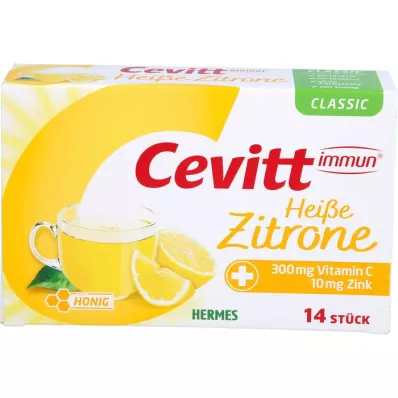 CEVITT immune hot lemon classic granül, 14 adet