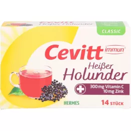 CEVITT immune hot elderberry classic granules, 14 adet