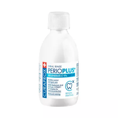 CURAPROX perio Plus+ Regenerate Ağız Gargarası.CHX %0,09, 200 ml