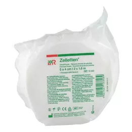 ZELLETTEN Swab 4x5 cm mikrop azaltılmış rulo, 500 adet