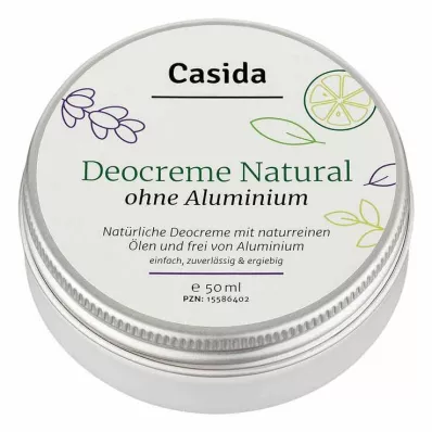 DEO CREME alüminyumsuz doğal, 50 ml