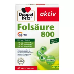 DOPPELHERZ Folik asit 800 Depo Tablet, 60 Kapsül