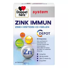 DOPPELHERZ Çinko Bağışıklık Depo Sistemi Tabletleri, 30 Kapsül