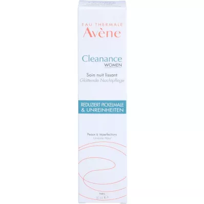 AVENE Cleanance WOMEN pürüzsüzleştirici gece kremi, 30 ml