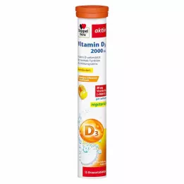 DOPPELHERZ Vitamin D3 2000 I.U. efervesan tablet, 15 adet