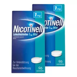 NICOTINELL Pastil 1 mg Nane, 2X96 adet