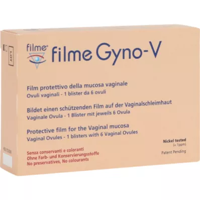 FILME Gyno-V vajinal oval, 6 adet