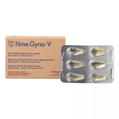 FILME Gyno-V vajinal oval, 6 adet FILME Gyno-V vajinal oval, 6 adet