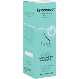LEVOCAMED 0,5 mg/ml burun spreyi süspansiyonu, 5 ml