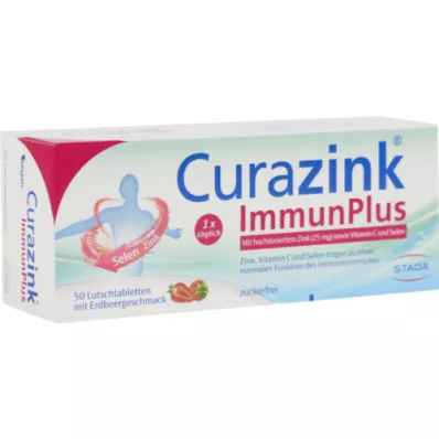 CURAZINK ImmunPlus pastilleri, 50 adet
