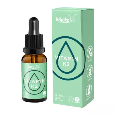 K2 MK7 Vitamini all-trans 100 µg vegan damla, 20 ml