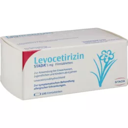 LEVOCETIRIZIN STADA 5 mg film kaplı tablet, 100 adet