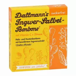 DALLMANNS Zencefilli Adaçayı Şekeri, 37 g