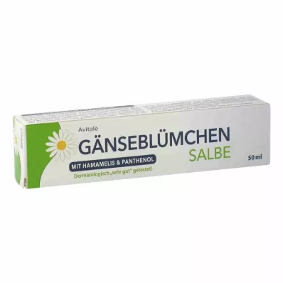 GÄNSEBLÜMCHEN Cadı fındığı içeren merhem &amp; Pantenol, 50 ml