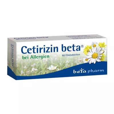 Alerjiler için setirizin beta film kaplı tabletler, 60 adet Alerjiler için setirizin beta film kaplı tabletler, 60 adet