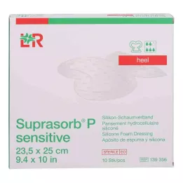 SUPRASORB P hassas PU-Köpük topuk bor.23,5x25, 10 adet