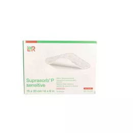 SUPRASORB P hassas PU-Köpük v.non-bor.15x20cm, 10 adet
