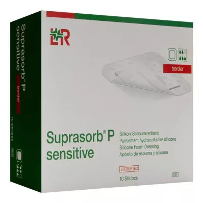 Suprasorb P sensitive PU-köpük bordür 10x10cm, 10 adet Suprasorb P sensitive PU-köpük bordür 10x10cm, 10 adet