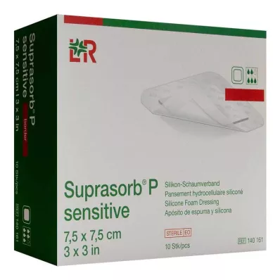 Suprasorb P sensitive PU-Schaumv.bor.lite 7,5x7,5, 10 adet Suprasorb P sensitive PU-Schaumv.bor.lite 7,5x7,5, 10 adet