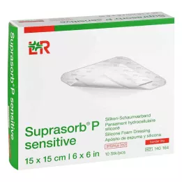 SUPRASORB Hassas PU-Köpük v.bor.lite 15x15cm, 10 adet