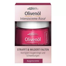 OLIVENÖL INTENSIVCREME Gül göz kremi, 15 ml