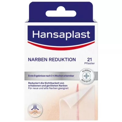 HANSAPLAST Yara izlerinin tedavisi için flasterler, 21 adet