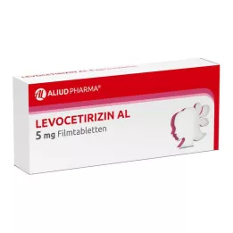 LEVOCETIRIZIN AL 5 mg film kaplı tabletler, 20 adet