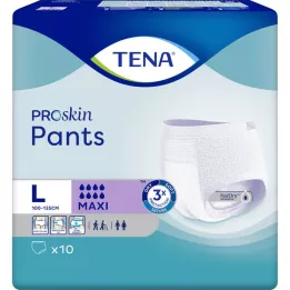 TENA PANTS maxi L tek kullanımlık pantolon, 10 adet