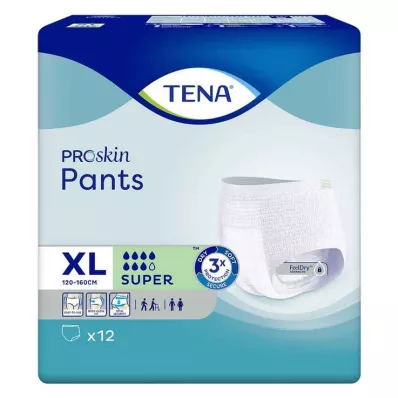 TENA PANTS süper XL Tek kullanımlık pantolon, 12 adet TENA PANTS süper XL Tek kullanımlık pantolon, 12 adet