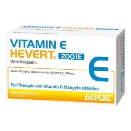VITAMIN E HEVERT 200 I.U. yumuşak kapsül, 100 adet
