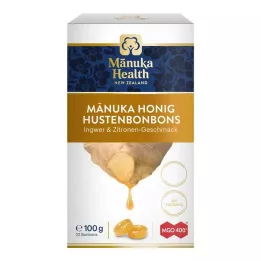 MANUKA HEALTH MGO 400+ Lolipop zencefil-limon, 100 g