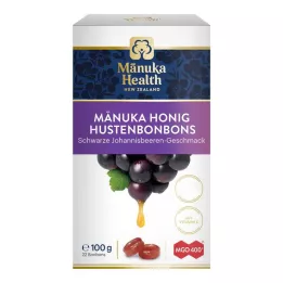 MANUKA HEALTH MGO 400+ Lolipop şeker, siyah sarı kantaron, 100 g